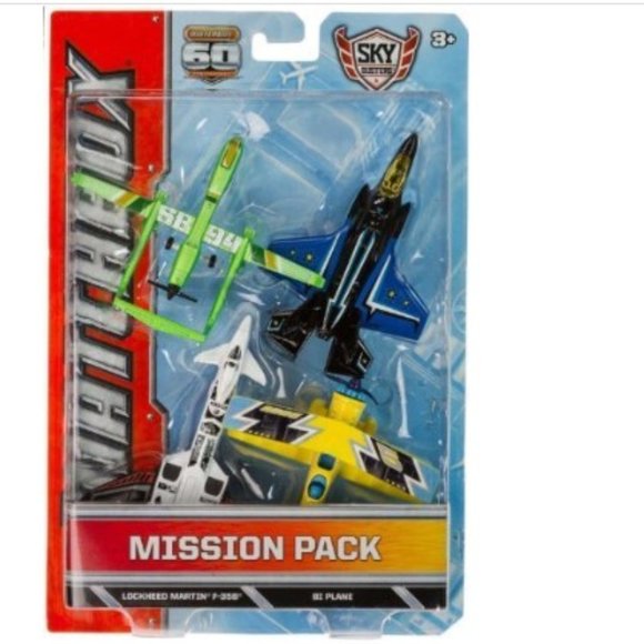 Matchbox Twin Blast Lockheed Martin F-35B BI Plane SB94 Drone Die-Cast